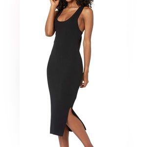 The Drop Women's Yasmin Side-Slit Midi Sweater Tank Dress